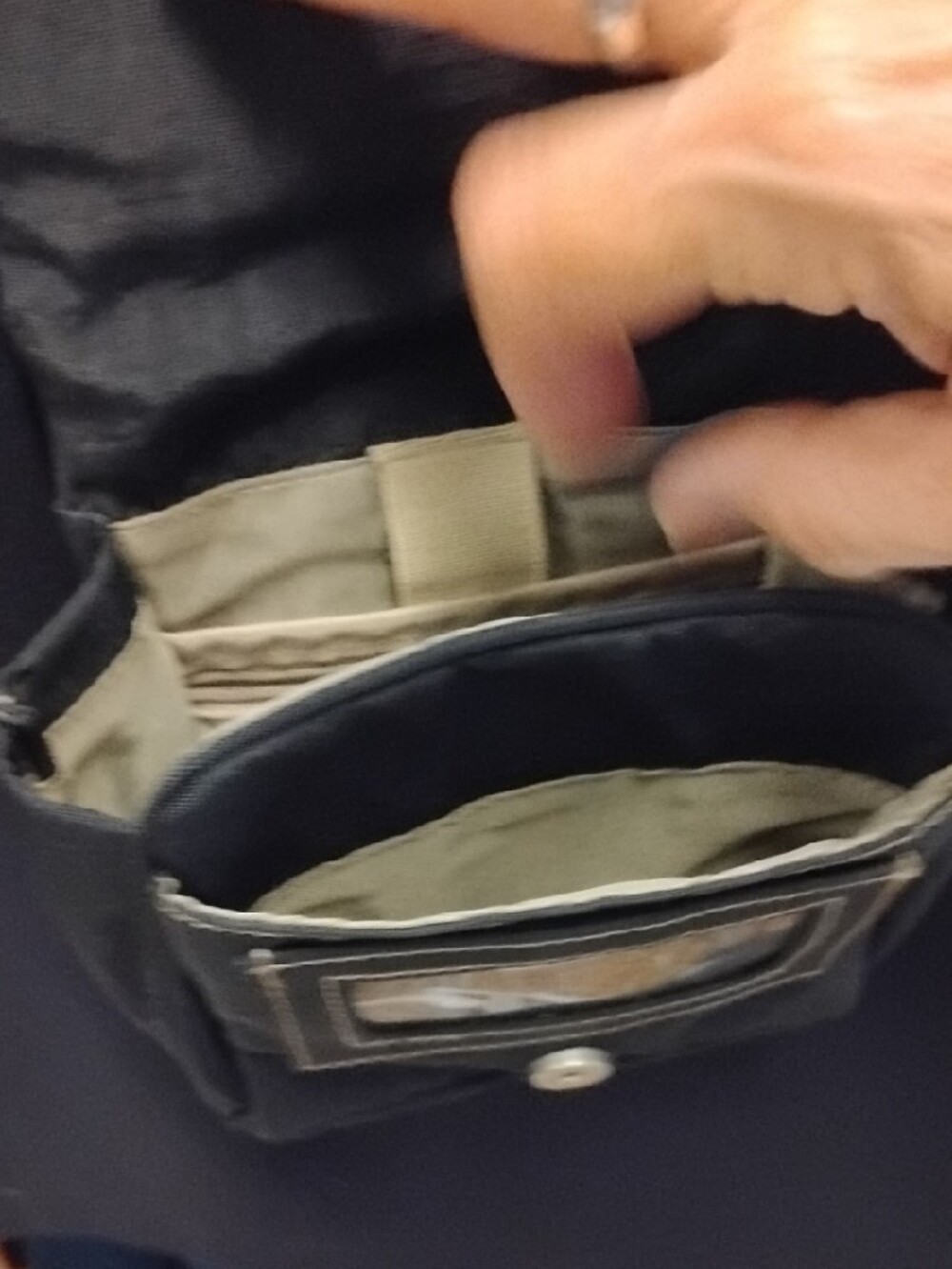 Baggallini Black Crossbody Mini Bag - Picture 4 of 7